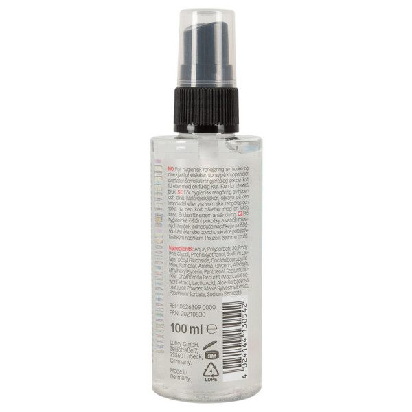 Nettoyant 2 en 1 Corps et sextoys sans alcool 100 ml 